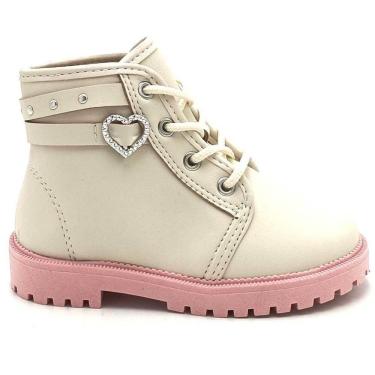 Imagem de Bota Infantil Menina Molekinha Coturno
