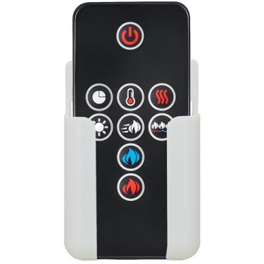 Imagem de Controle remoto de substituição para lareira elétrica Napoleon NEFBD50HE NEFBD60HE, com suporte de montagem na parede