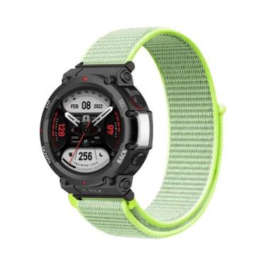 Imagem de Pulseira De Nylon Unissex Para Huami Amazfit T-REX 3/2 Smart Watch Ban