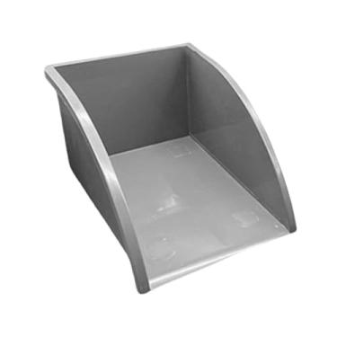 Imagem de Ｂｅｓｇａ de de água Da Chuva, Pá de Lixo, Barril de Chuva de PVC, de Calha de Chuva para Acessórios de Jardinagem E Quintal, Cinza, Tamanho real