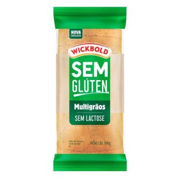 Imagem de Pão de Forma Multigrãos Sem Lactose Wickbold 300g
