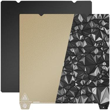 Imagem de YOOPAI Folha PEI + PEO de dupla face e placa magnética flexível, plataforma de cama para impressora 3D 235 x 235 mm para Creality Ender 3 V3 SE/KE /K1/K1C/Ender 3/Ender 3 V3/3 Pro/5 S1/ 3 S1 Pro/3 Neo