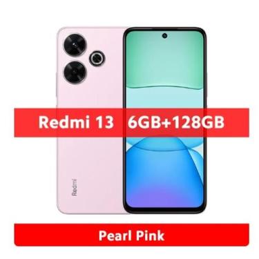 Imagem de Smartphone Xiaomi Redmi 13 128GB - 6GB Ram (Versao Global) (Pearl Pink