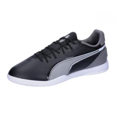 Imagem de PUMA Unissex King Match It Soccer Shoe, Puma Black Puma White Cool Dark Gray, 47 EU