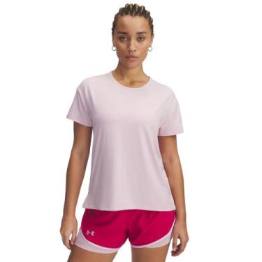 Imagem de Camiseta de Treino Under Armour Vanish Energy Feminina, Rosa, G