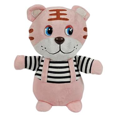 Imagem de Tuka Toy - Tigre De Pelúcia Camisa Listrada 22cms (Rosa)