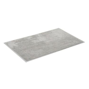 Imagem de Toalha de Piso Pés Tapete Buddemeyer Dual Air 100% Algodão, Cinza Ston