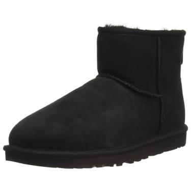 Imagem de UGG Mini bota de inverno masculina clássica, Twinface preta, 9