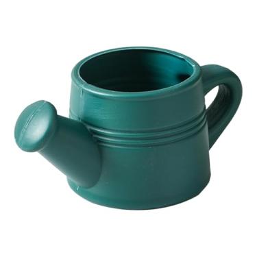 Imagem de KiBcsLic Vaso inquebrável para flores, vaso de flores, suporte para fotos, escritório, quarto, mesa, presente de inauguração, sala de estar, estante, decoração, Verde
