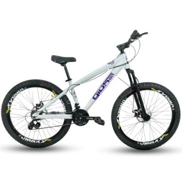 Imagem de Bicicleta Gios 26 Frx Evo 4trix Freio Disco Branco/Roxo