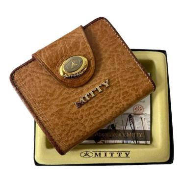 Imagem de Carteira Feminina Mitty Couro 100% Legitimo Tamanho Grande