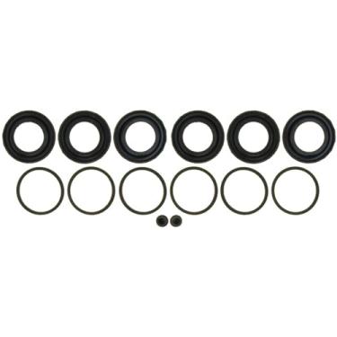 Imagem de ACDelco Kit profissional 18H1241 de freio a disco frontal e kit de vedação com botas, vedações e tampas