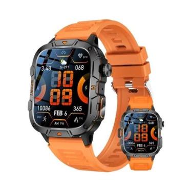 Imagem de Relógio Inteligente Masculino Com Chamada Bluetooth, Monitor De Fitnes