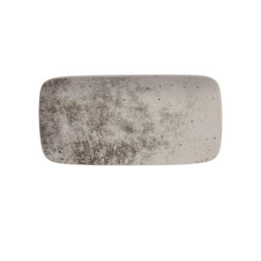 Imagem de Bandeja Retangular 24cm Porcelana Schmidt - Dec. Concreto 2383, 2383, 