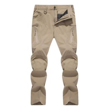 Imagem de Calças táticas TACVASEN Work Construction para homens cáqui 38
