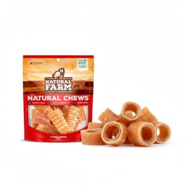 Imagem de SmartyKat Osso 3 Traqueia para Cães Natural Farm, 12 Unidades, Sem Sabor
