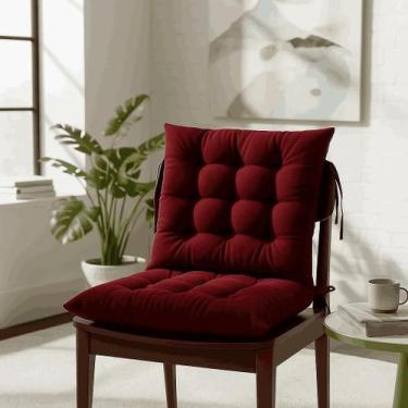 Imagem de Futon Assento para Cadeira Oxford 40x40  Kit 4 ou Kit 6  Almofada Esto