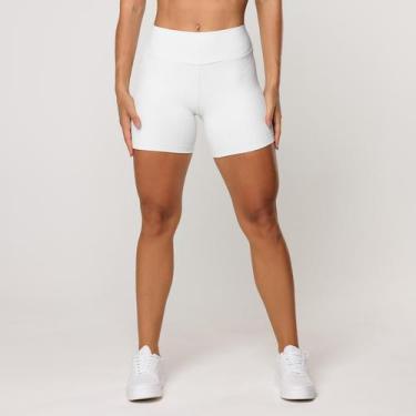 Imagem de Short Fitness Feminino Poliamida Canelado Shorts para Academia Coleção