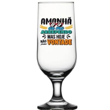 Imagem de Taça Cerveja 350ml Personalizada Presente Criativo - Jem Mimos, Amanhã