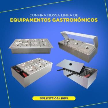 Imagem de Derretedeira de chocolates 3 cubas 2,8 Litros CH30E1/4 - Zepper, 110V