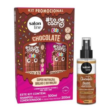 Imagem de Chocolate Salon Line Kit com Shampoo, Condicionador e Óleo Perfumado 1