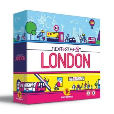 Imagem de Jogo De Mesa Metroviário Next Station: London Papergames