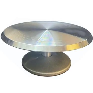 Imagem de Bailarina Giratória Profissional Desmontável Decorar Bolos 1,7kg Alumínio Fundido NilosDecor