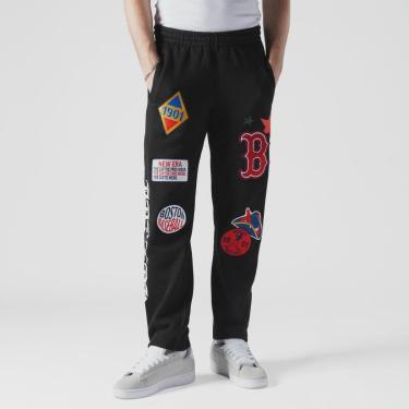 Imagem de CALCA NEW ERA MOLETOM BOSTON RED SOX MLB PRETO-Masculino