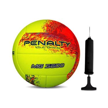 Imagem de Kit Bola de Vôlei Penalty MG 3600 XXI + Bomba de Ar