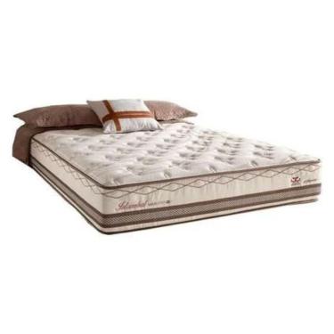 Imagem de Colchão Herval Istambul Molas Maxspring King Size 193x203x33