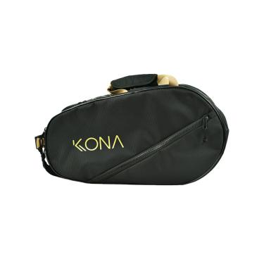 Imagem de Raqueteira Beach Tennis Kona Basic Média Preto e Dourado
