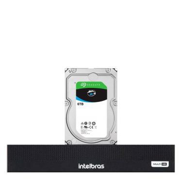Imagem de Dvr Intelbras Mhdx 1008-C 08 Canais Com Hd 6TB