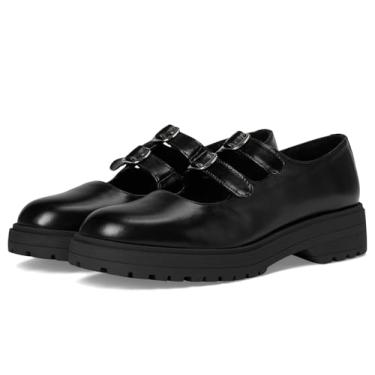 Imagem de Steve Madden Mocassim feminino Alba, Couro preto, 36