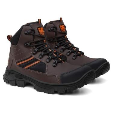 Imagem de Bota Adventure Coturno Ragnar - Work - LOJA RPERONI, Café, Laranja, 41