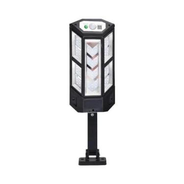 Imagem de Lâmpada Solar LED Super Brilhante 6000lm Para Exterior Com Sensor De M