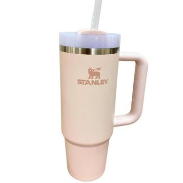 Imagem de Garrafa Térmica Quencher Quartzo Rosa Stanley  887ML