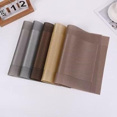 Imagem de KIT 4 e 6 Jogo Americano Sousplat Mesa Posta Jantar Contém Jogo de Mesa Design(ALEATÓRIO,KIT 4)