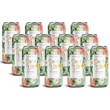 Imagem de Vinho Rose Frisante Santa Vita Moscatel Lata 269ml (12 Unidades)