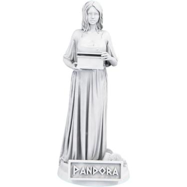 Imagem de Estátua Pandora - Mitologia Grega - Primeira Mulher (Cor Mármore)