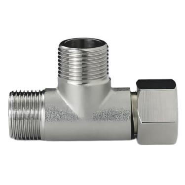 Imagem de Adaptador de tubo de 9/20.3 cm T de 9/40.6 cm – Divisor de 3 vias para máquinas de gelo de geladeira, máquinas de lavar louça, mangueiras de chuveiro, torneiras, lavadoras de vidro, tanques de vaso