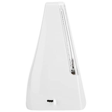 Imagem de Música Mecânica Metrônomo Estilo Pirâmide Eletrônico Clássico Universal para Músicos (Branco)