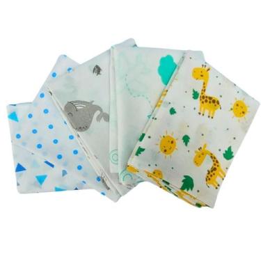 Imagem de Kit 6 Fronha Travesseiro Berço Enxoval Bebe Macia Menino Menina Neutro