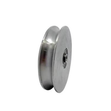 Imagem de Roldana para Portão em U 50mm 2 Polegadas Aço Reforçado - 000266