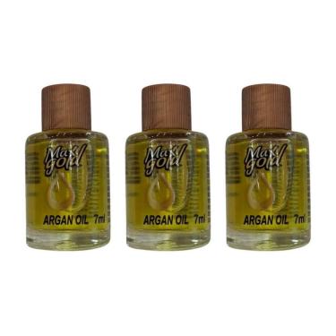 Imagem de Oleo Capilar Maxgold 7Ml Argan - Kit Com 3Un