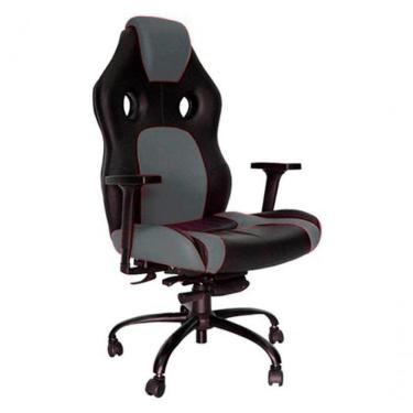 Imagem de Cadeira Gamer Para Escritório Linha Gamer Racing Cinza