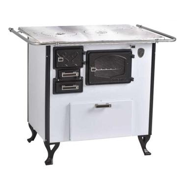 Imagem de Fogão A Lenha C Forninho Dir Branco Fornospinhal Alumínion2