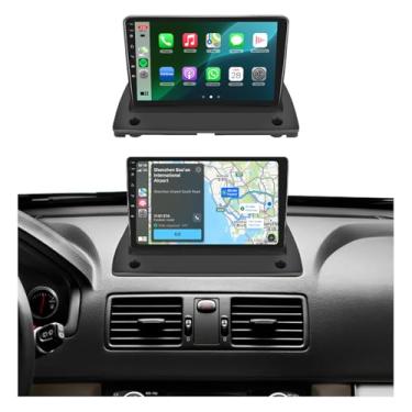 Imagem de Estéreo automotivo 4G + 64G para rádio Volvo XC90 2004-2014, carplay sem fio, Android Auto, tela sensível ao toque IPS de 9 polegadas 1280 x 720P, DSP 32EQ, 5.0 Bluetooth, câmera de backup AHD IP69K