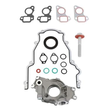 Imagem de Kit de bomba de óleo de alto volume M295HV – Compatível com Silverado, Suburban, Tahoe, Trailblazer GMC Sierra Yukon + Juntas e parafuso balanceador 4,8L/5,3L/6,0L