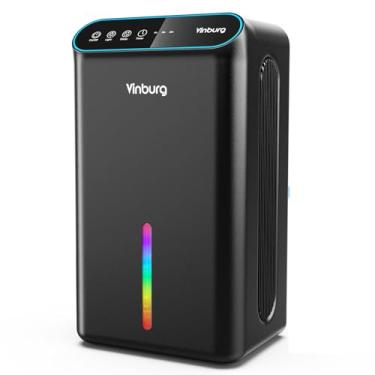 Imagem de Desumidificador para porão porão quarto armário RV com mangueira de drenagem, desligamento automático