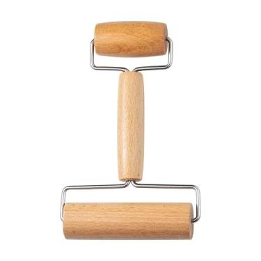 Imagem de CRAFTING GORILLA Ferramenta de cerâmica de rolo de madeira - Design 2 em 1 de extremidade dupla - perfeita para bordado de strass, pintura de diamante 5D, cerâmica e argila de cerâmica.